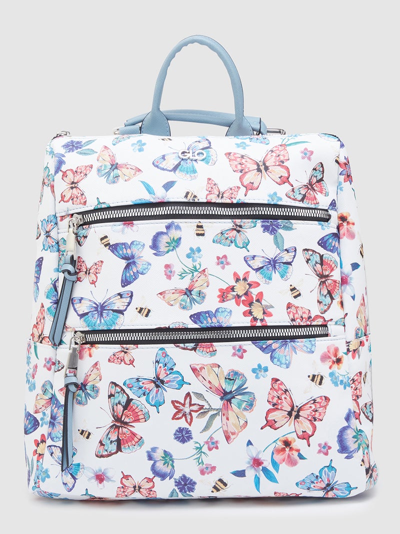 Globus Women Multi Print Smart Casual Backpack - Image 2